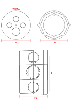 Desenho técnico. CAD. Modelo CXJ OCT 4x4".