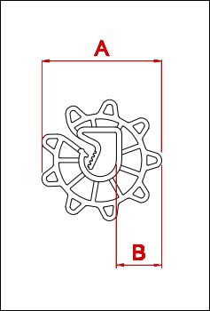 Desenho técnico. CAD. Modelo S.
