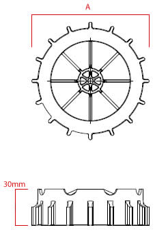 Desenho técnico. CAD. Modelo GF.