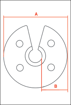 Desenho técnico. CAD. Modelo EPR.